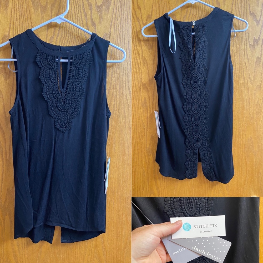 New with tags black tank top